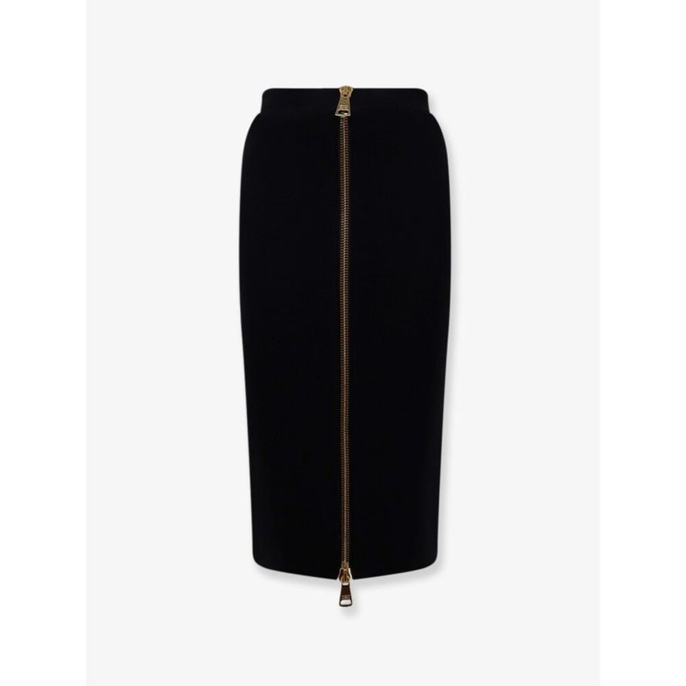 Elisabetta Franchi Women Viscose And Nylon Skirt With Zip